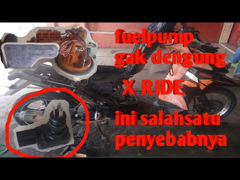 x ride fuel pump doesn't make any sound