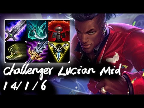 Challenger Lucian Mid vs Kassadin | Korea High Elo Replays