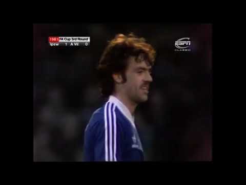 Ipswich Town v Aston Villa F.A. Cup 3rd Round 03-01-1981