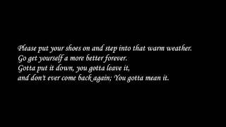 ATMOSPHERE-The Last To Say LYRICS