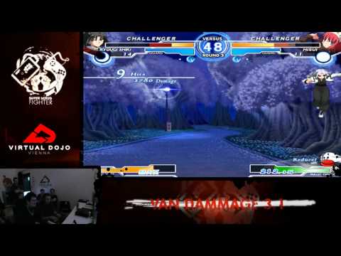 MBAACC - dixxhead [c-ryougi] vs. knoblauch [c-necoarc / f-hisui] - VanDammage 3.1 Losers Bracket