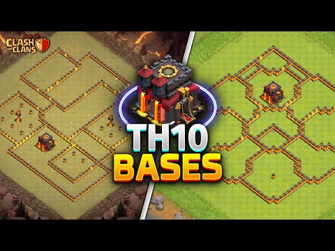 TOP 5! Town Hall 10 (TH10) Base Layout + Copy Link 2025 | Clash of Clans