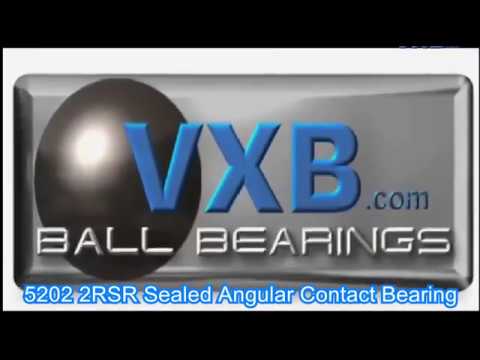 5202 2RSR Sealed Angular Contact Bearing