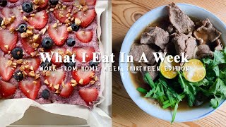 What I Eat: Low calorie Vietnamese Pho, Kimchi Jiggae, Frozen Yogurt Bars, Soba, etc | thatxxRin