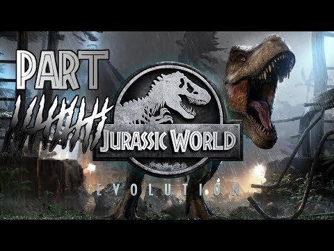 JURASSIC WORLD EVOLUTION Walkthrough Gameplay Part 10 - DINO ESCAPE (PS4 Pro)