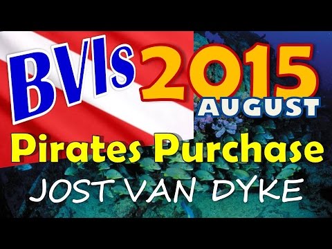 DIVE BVIs 2015 - Pirates Purchase, JVD