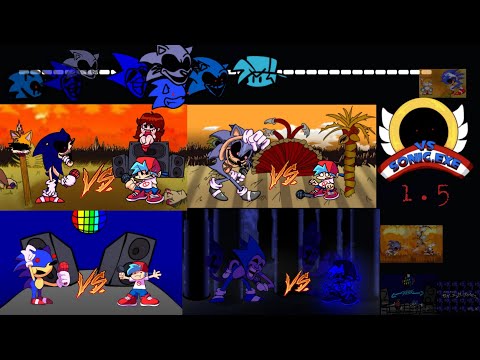Vs. Sonic.Exe 1.5 (Sonic.Exe, Lord X, Majin Sonic, Sunky)