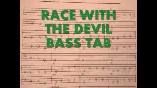 RACE WITH THE DEVIL(STRAY CATS version) Backing Track Cover
