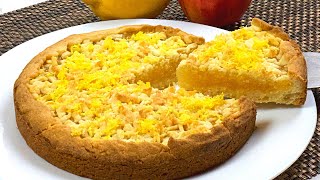If you have 1 Apple and 1 Lemon, Make this Delicious Cake! Easy Cake Recipe 🍎🍊