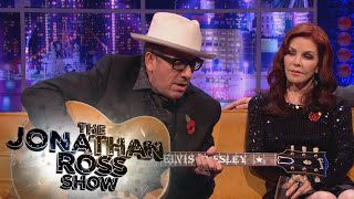 Elvis C Plays Elvis P’s Guitar - The Jonathan Ross Show