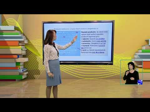 TeleŞcoala: Limba şi literatura română clasa a VIII-a – Predicatul nominal (@TVR2)