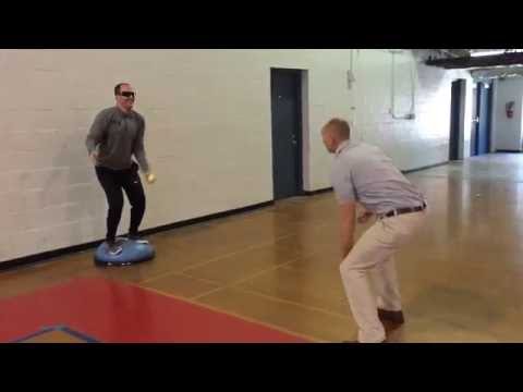 MEYEND Vision + Performance: Nathan Conley Senaptec Strobe Glasses Training