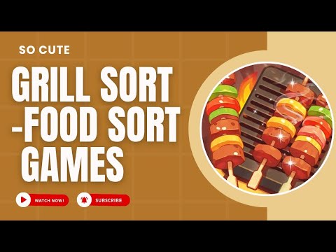 Food Sort Games Gameplay #offlinegame #grill #sortgame #food #sort #gameplay #game - YouTube