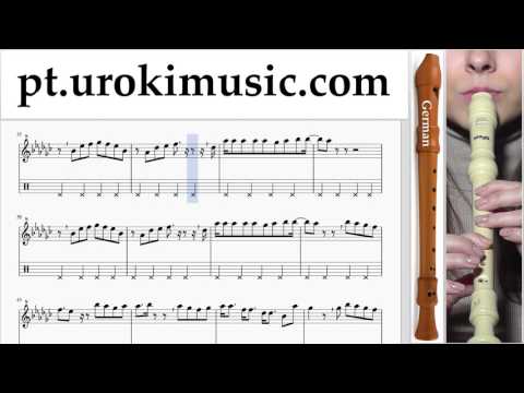 Curso de Flauta Doce G. Charlie Puth - Attention Tablatura Parte#2 um-i372