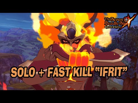 SOLO + FAST KILL DEATH MATCH "IFRIT" | EXTREME MODE - Seven Deadly Sins Grand Cross