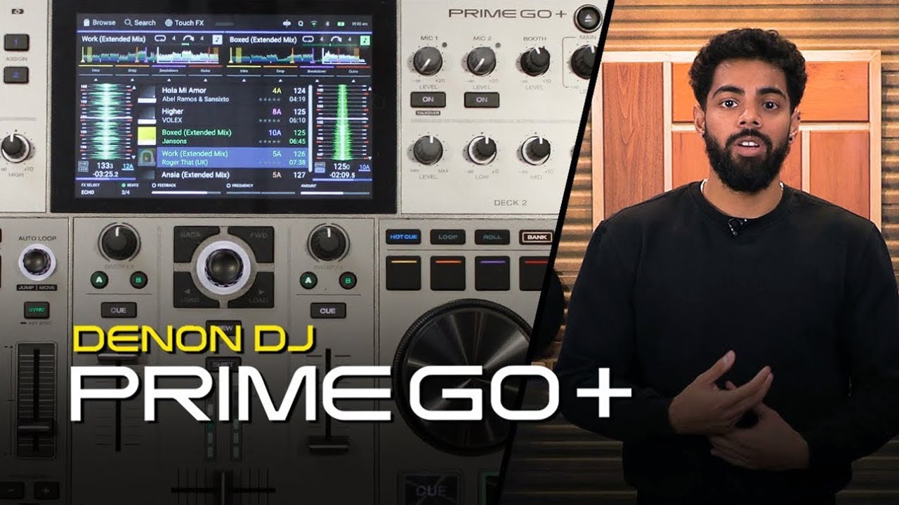 opens link to 4 HOURS BATTERY POWER!!! Denon DJ PRIME GO+