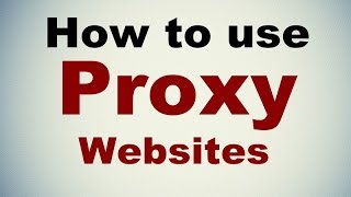 How to use proxy website to Unblock Blocked website. (In Hindi)
