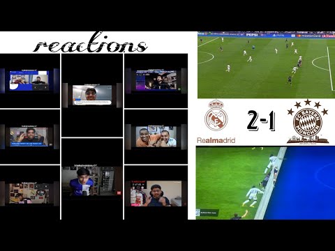 UEFA CHAMPIONS LEAGUE BAYERN MUNICH 1-2 REAL MADRID REACTIONS