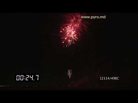www.pyro.md EC12114/49 PARTY ALL NIGHT Ø30mm 49s I-shape 52sec