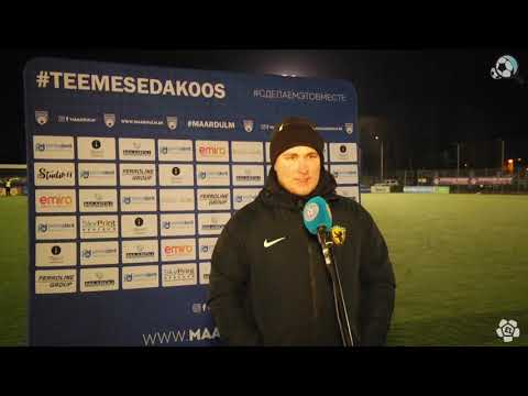 32. voor 2020: Maardu Linnameeskond - Pärnu JK Vaprus 2:1 (0:1) Taavi Midenbritt intervjuu