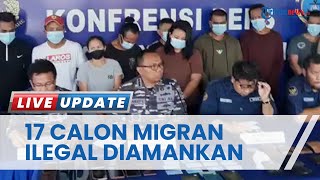 Aksi Tim Gabungan F1QR Lanal Dumai Berhasil Gagalkan Keberangkatan 17 Calon PMI Ilegal ke Malaysia