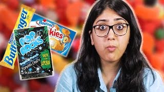 Indians Taste Test American Sweets