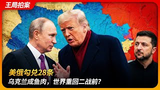 美俄勾兑28条，乌克兰成鱼肉，世界重回二战前？｜特朗普｜普京｜泽伦斯基｜二十一条｜布达佩斯备忘录｜慕尼黑协定｜王局拍案 20251124