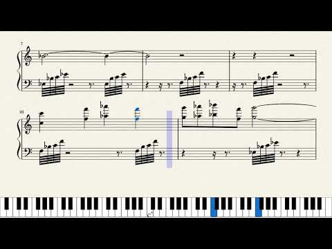 Quiet Water Piano Tutorial with Sheet Music