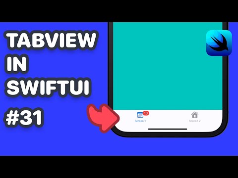 SwiftUI How To Create a Custom Tab Bar with TabView (SwiftUI Tab Bar, SwiftUI Tab View) thumbnail