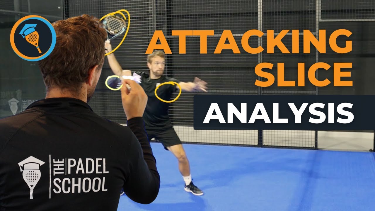 Forehand attacking volley: slice and power technique