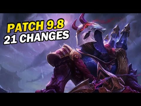 21 new changes in Patch 9.8
