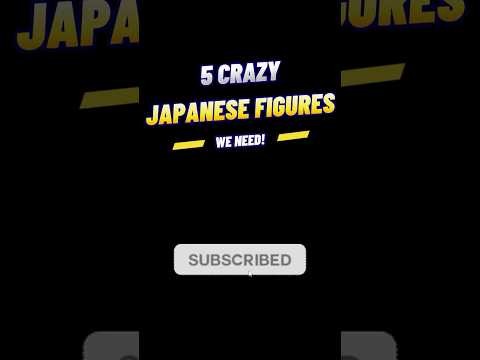 5 Crazy Japanese Figures WE NEED! | #shorts #transformers #japan