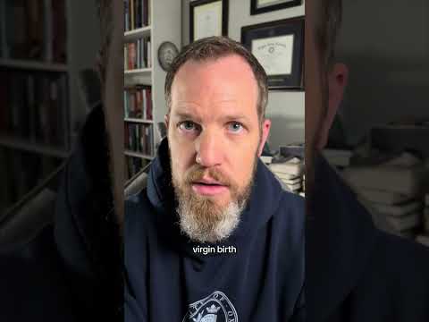 The virgin birth is a late tradition