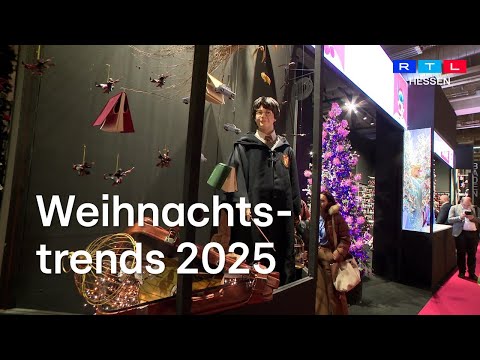 Die Messe "Christmasworld" in Frankfurt zeigt die Weihnachtstrends 2025!