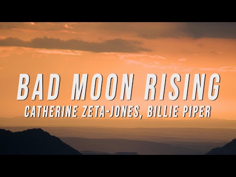 Catherine Zeta-Jones, Billie Piper - Bad Moon Rising (Lyrics) from Wednesday: Season 2