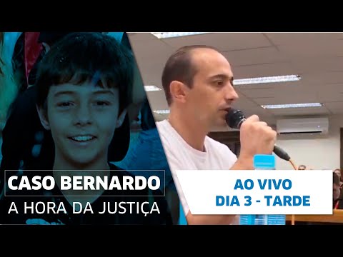 AO VIVO | Julgamento Caso Bernardo: Dia 3 - Tarde