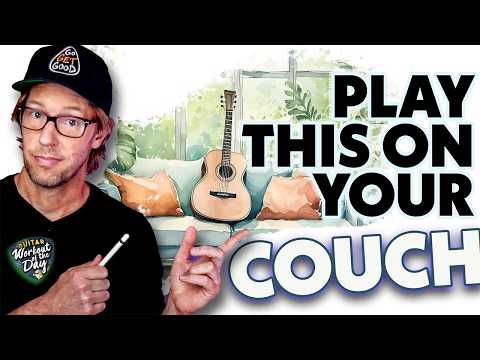 Try THIS Next Time You Jam By Yourself [Easy BLUESY Acoustic Guitar Lesson]