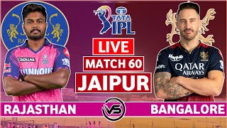 IPL Live: Rajasthan Royals vs Royal Challengers Bangalore Live | RR vs RCB Live Scores & Commentary