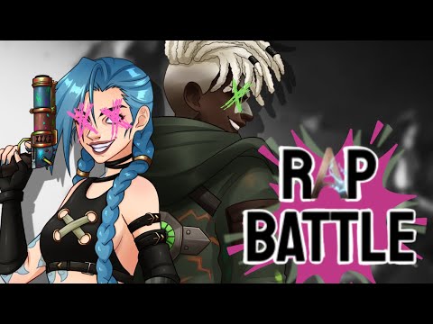 JINX VS EKKO [ARCANE RAP BATTLE]