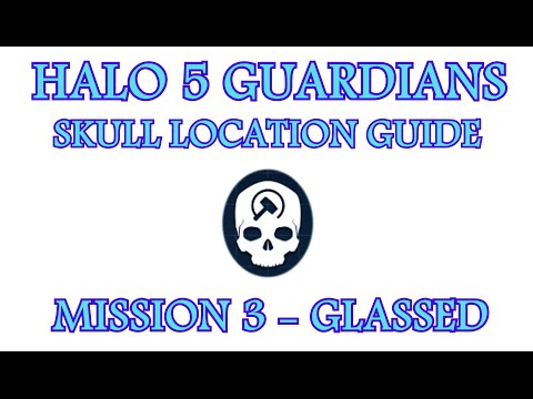 Halo 5 Guardians : Skull Location Guide ( Iron Skull ) - ( Mission 3 )