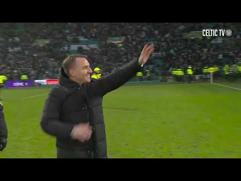 Celtic 2-1 Rangers | Post match celebrations