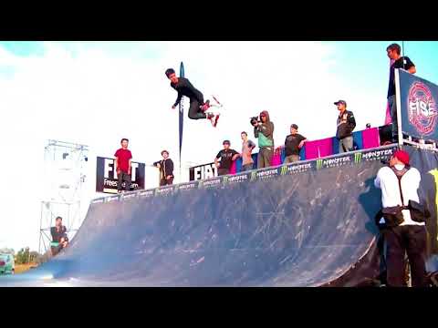 Fise 2010 - Final Pro Rollerblading Spine Ramp (Skate Contest)