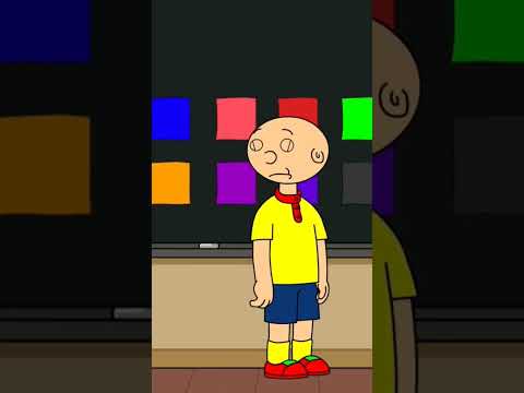 reverse caillou on the behavior card day😅. #animation #funny #caillou #cailloux645grounded