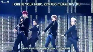 Super junior - Hero Live (Sub español + Karaoke)