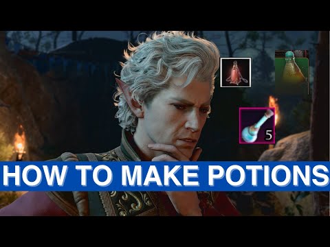 So funktioniert Alchemie in Baldur's Gate 3 – Tränke, Elixiere, Öle, Bomben? Sie können alles her...
