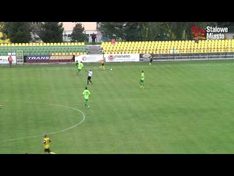 Stal Stalowa Wola- Siarka Tarnobrzeg - bramki (1:1)