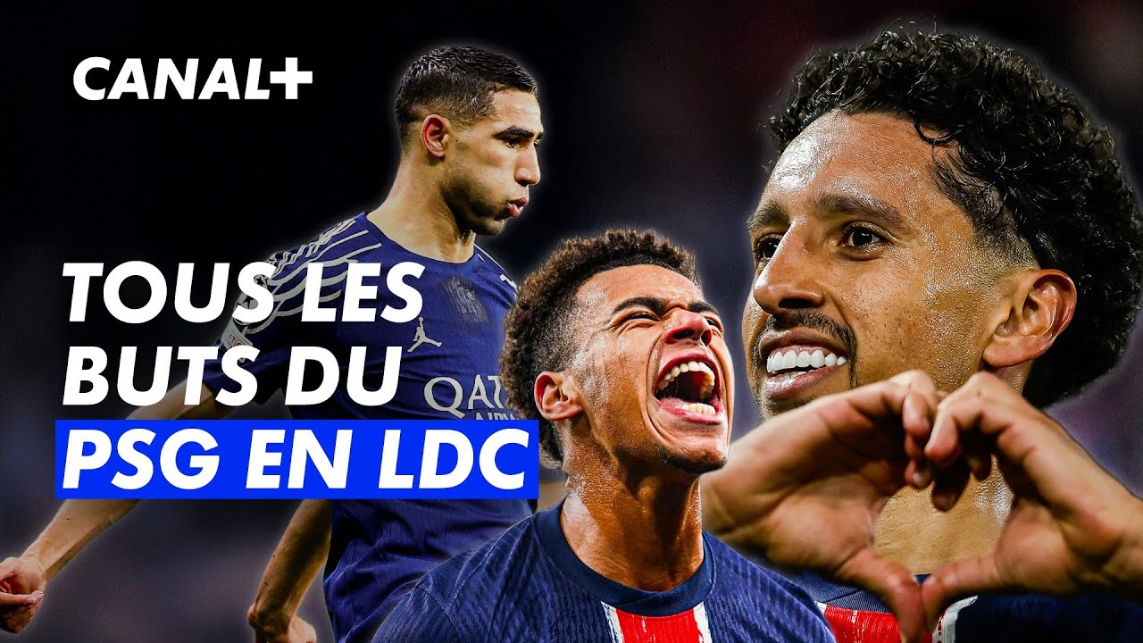 Tous les buts du Paris Saint-Germain de la saison - Ligue des Champions 2024-25