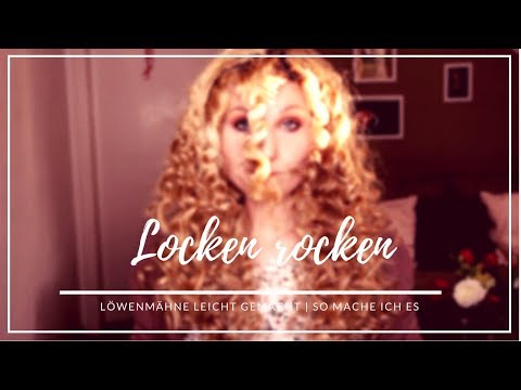 Locken rocken😎 Löwenmähne in unter 30 Minuten😉 | So mache ich es |Mrs Rosarot🌹