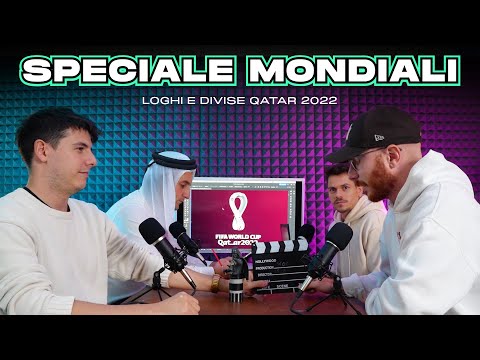 I MONDIALI PEGGIORI DI SEMPRE? - Commentiamo TUTTI i loghi e le divise di Qatar 2022 | Modì