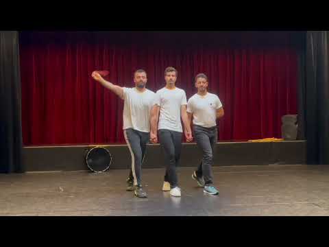 Dabke beginner package 1 - Dabke da2ten (two-hit) -  arabic version  دبكة للمبتدئين باللّغة العربيّة